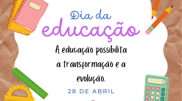 Feliz dia da Educação!
